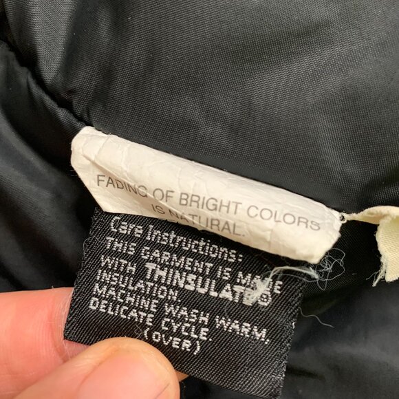 VTG Roffe Demetre Ski Jacket Adult X-Large Made USA 80s Neon Thinsulate 3M - Picture 5 of 11